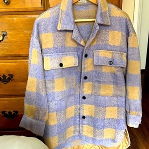 Oversized Purple Shacket